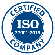 ISO/IEC 27001:2013 Certified